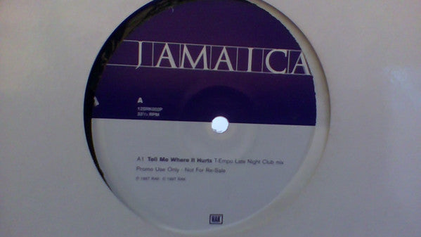 Jamaica : Tell Me Where It Hurts (12", Promo)