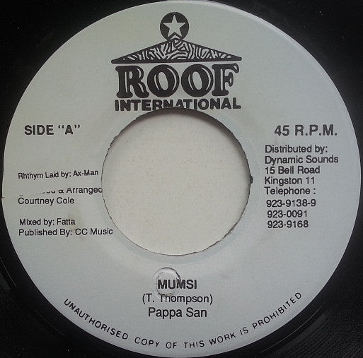 Pappa San* : Mumsi (7")