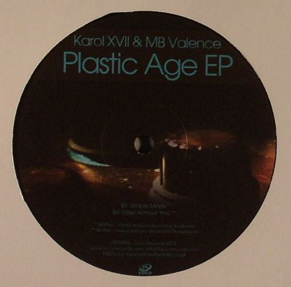 Karol XVII & MB Valence : Plastic Age EP (12", EP)