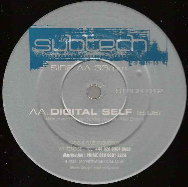 Subtech : Soft Focus / Digital Self (12")