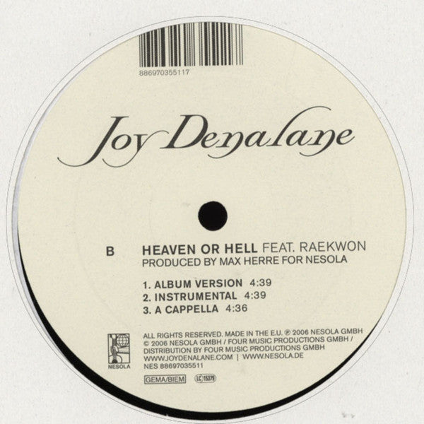 Joy Denalane : Change / Heaven Or Hell (12")