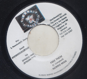 Norris Man* : Free Them (7")