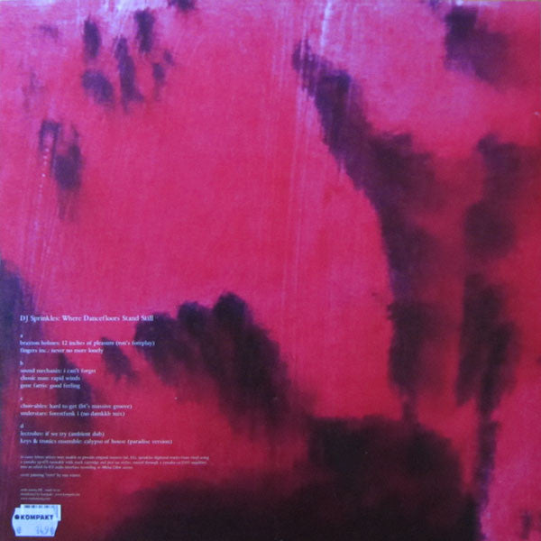 DJ Sprinkles : Where Dancefloors Stand Still (2x12", Comp)