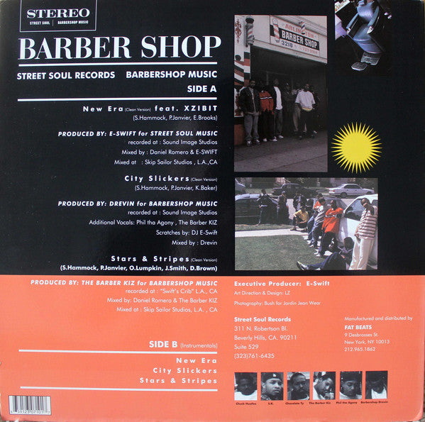 Barbershop MC's : The Barber Shop (12")