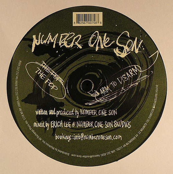 Number One Son (2) : The Pop / Arm To Disarm (12")