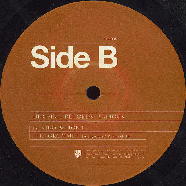 Psidream & MC Mecha / Kiko & Rob F : Atomsmash / The Grommet (12")