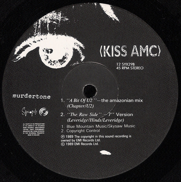 Kiss AMC : A Bit Of U2 (Remixes) (12", Maxi)