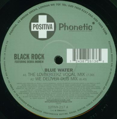 Black Rock : Blue Water (No. 2) (12")