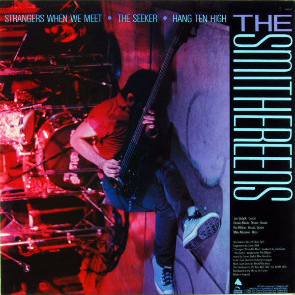 The Smithereens : Strangers When We Meet (12", Single)