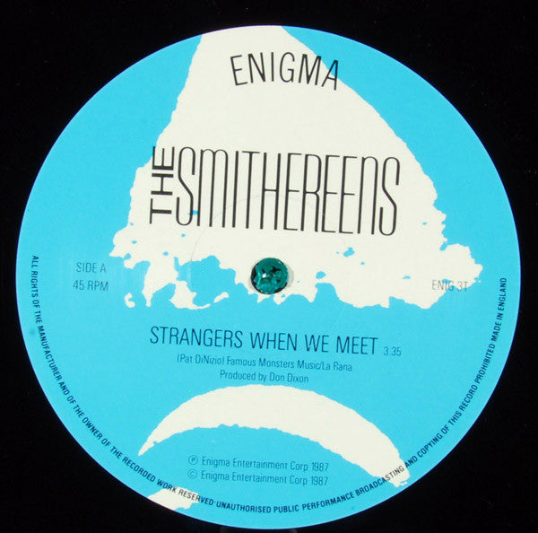 The Smithereens : Strangers When We Meet (12", Single)