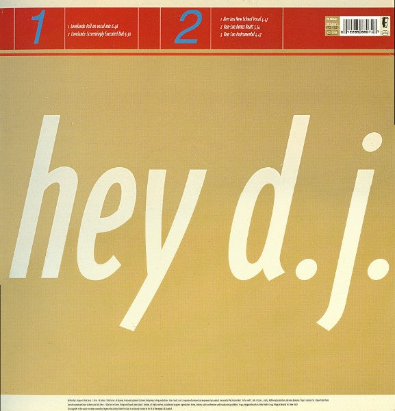 Lighter Shade Of Brown : Hey D.J.... (12")