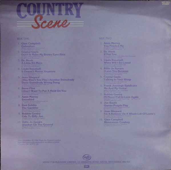 Various : Country Scene (20 Classic Tracks) (LP, Comp)