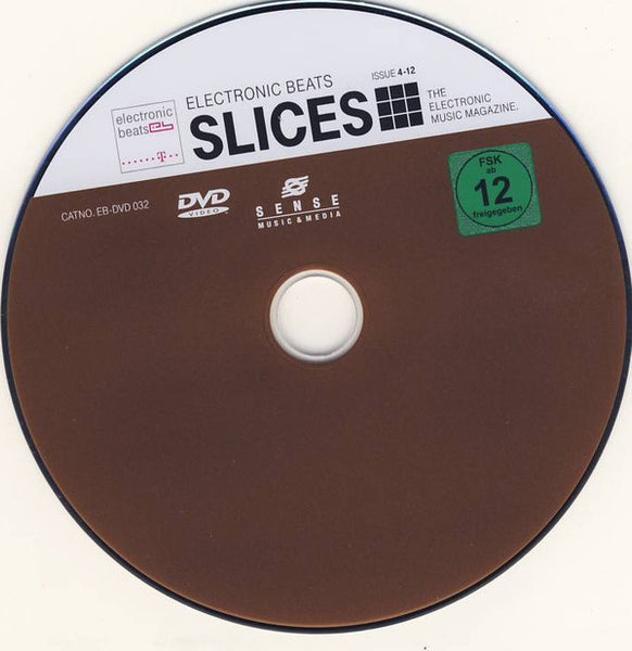Various : Slices - The Electronic Music Magazine. Issue 4-12 (DVD-V, PAL)