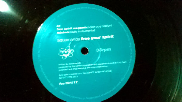 Aquamanda : Free Your Spirit (12")