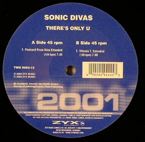 Sonic Divas : There's Only U (12")