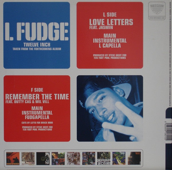 L-Fudge : Love Letters / Remember The Time (12")
