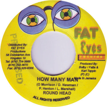 Simpleton / Round Head : How Come / How Many Man (7")