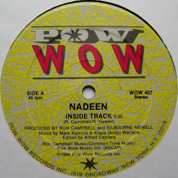 Nadeen : Inside Track (12")