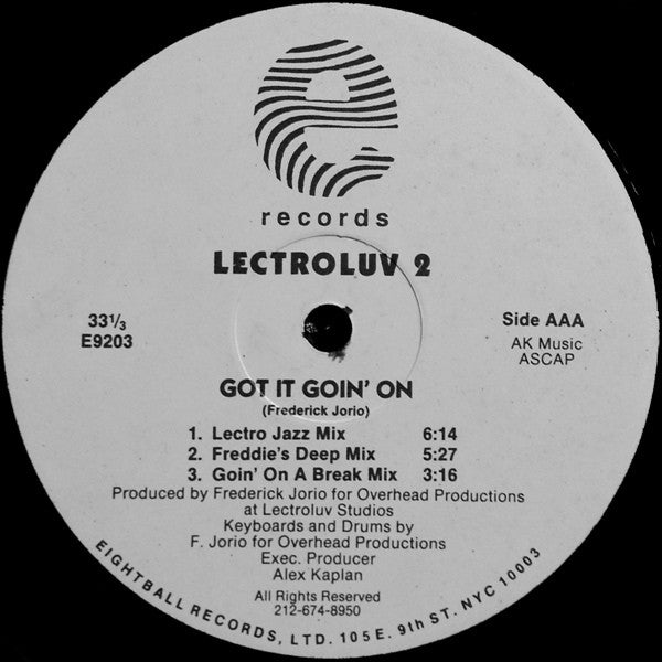 Lectroluv : Lectroluv 2 (12")