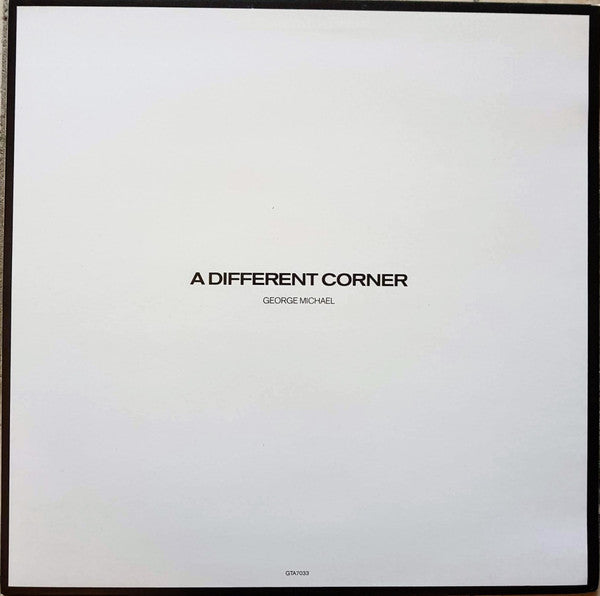 George Michael : A Different Corner (12", Single, Gat)