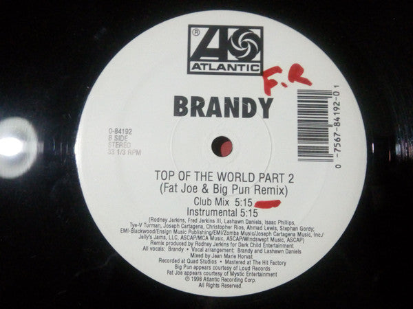 Brandy (2) : The Boy Is Mine (12")