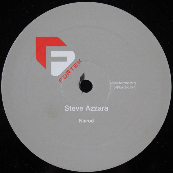 Steve Azzara : Nairod / The Zone (12")