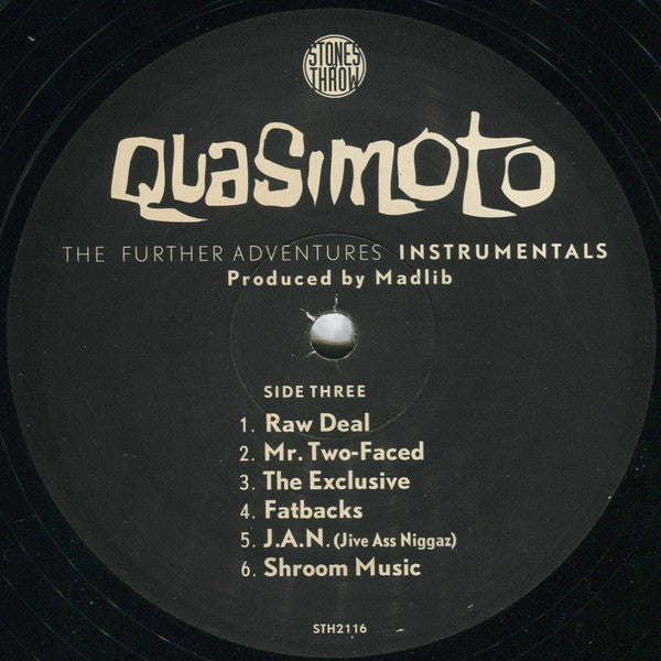 Quasimoto : Further Instrumentals (2xLP, Album, RE)
