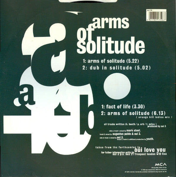 Oui 3 : Arms Of Solitude (12")