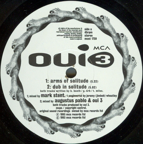 Oui 3 : Arms Of Solitude (12")