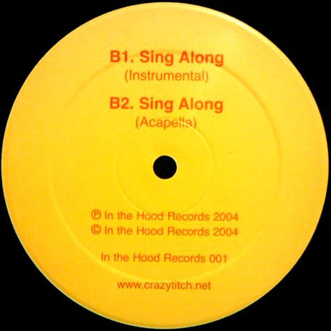 Crazy Titch : Sing Along (12")