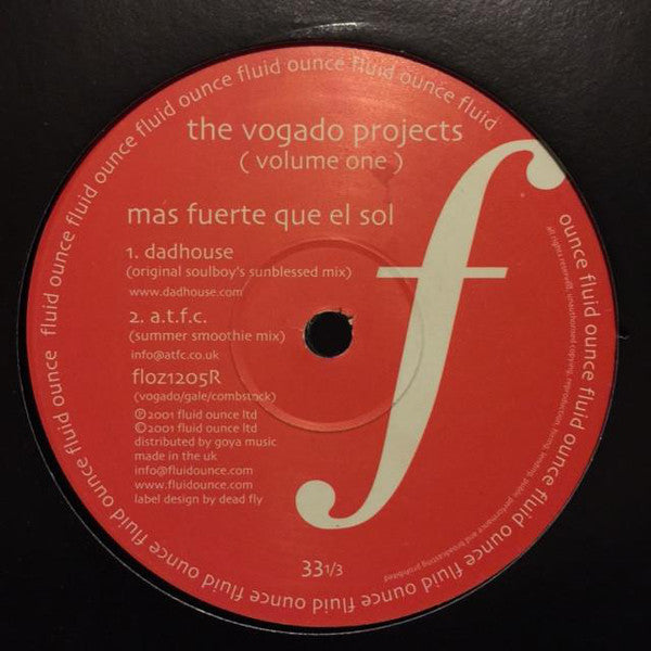 The Vogado Projects : The Vogado Projects (Volume One) (12")