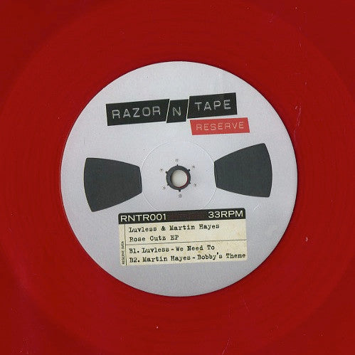 Luvless & Martin Hayes (3) : Rose Cutz EP (12", EP, Red)