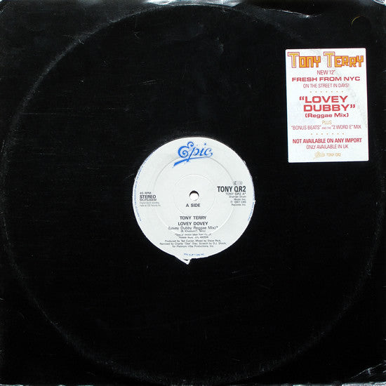 Tony Terry : Lovey Dovey (Reggae Mix) (12")