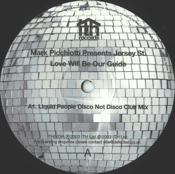 Mark Picchiotti Presents Jersey St.* : Love Will Be Our Guide (12")