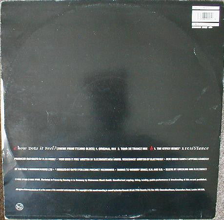Electroset : How Does It Feel? (12")