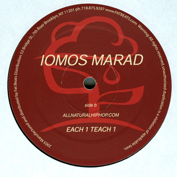 Iomos Marad : Each 1 Teach 1 / Appetite 2 Write (12")