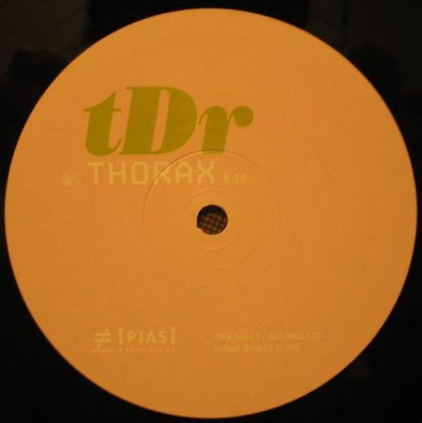 TDR : Smoked Out / Thorax (12")