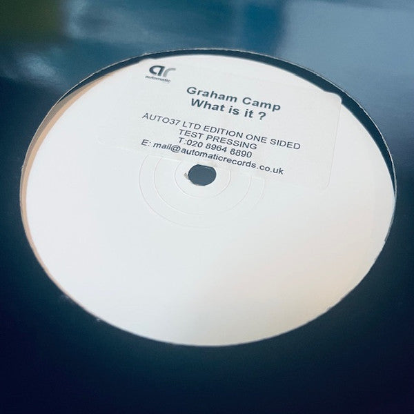 Graham Camp : What Is It? (12", S/Sided, Ltd, TP)