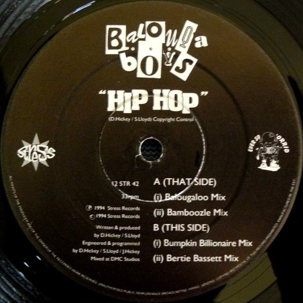 Balouga Boys : Hip Hop (12", Single)