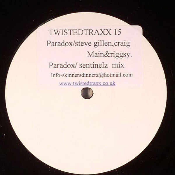 Steve Gillen, Craig Main & Riggsy : Paradox (12", W/Lbl)