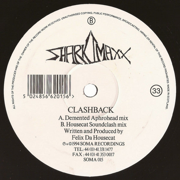 Sharkimaxx : Clashback (12")