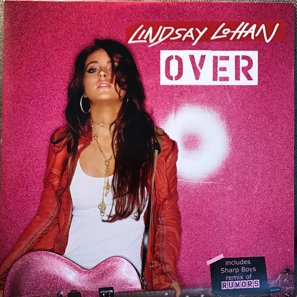 Lindsay Lohan : Over (12", Promo)