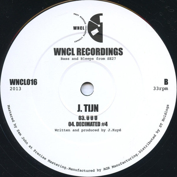 J Tijn : Flat (12")