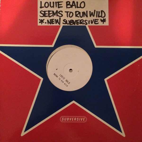 Louie "Balo" Guzman : Seems To Run Wild (12", W/Lbl, Sta)