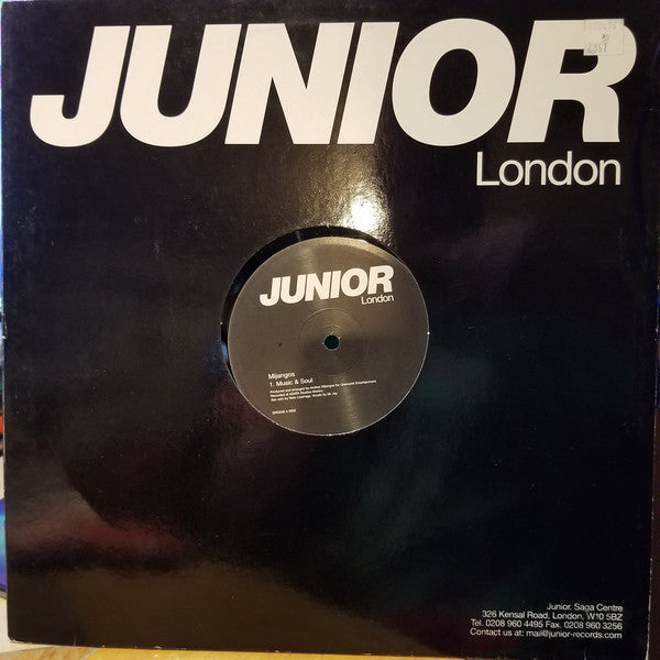 Mijangos : Arena Y Sol / Music And Soul (12")