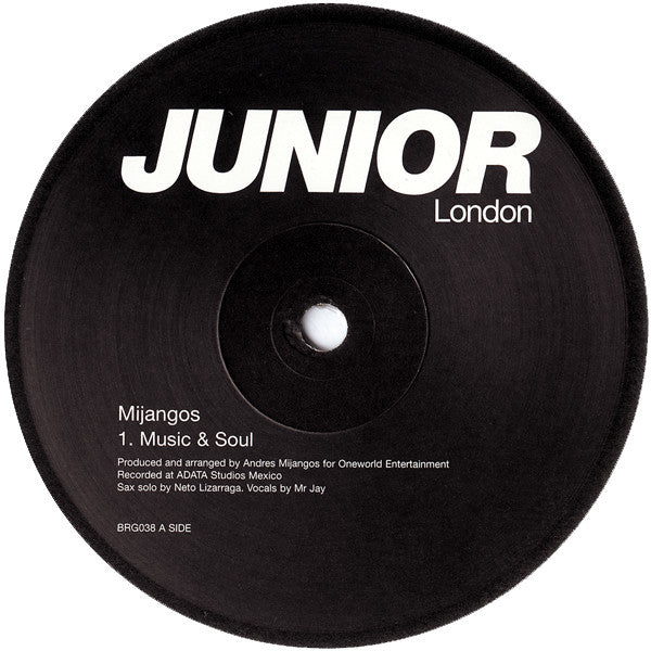 Mijangos : Arena Y Sol / Music And Soul (12")