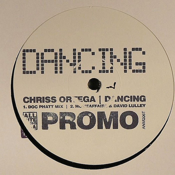 Chriss Ortega : Dancing (12", Promo, W/Lbl, Sta)