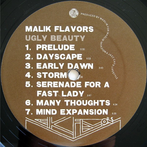 Malik Flavors : Ugly Beauty (12", EP)
