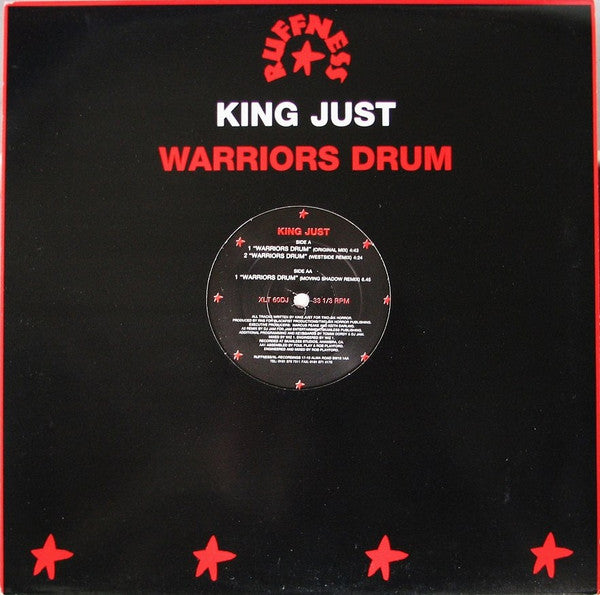 King Just : Warriors Drum (12", Promo)