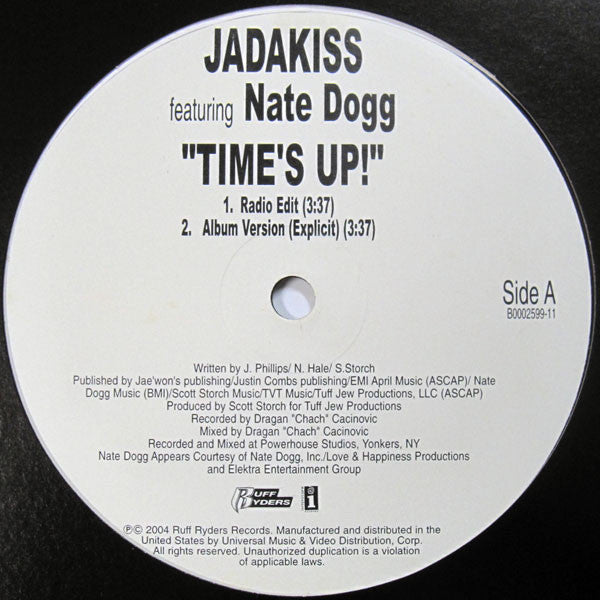 Jadakiss : Time's Up (12")